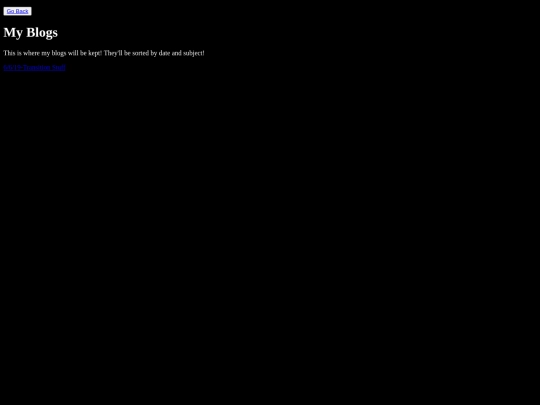 blogs screenshot