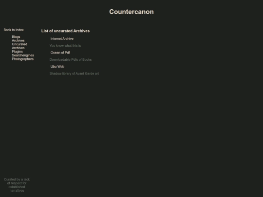 UArchives screenshot
