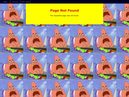 not_found screenshot