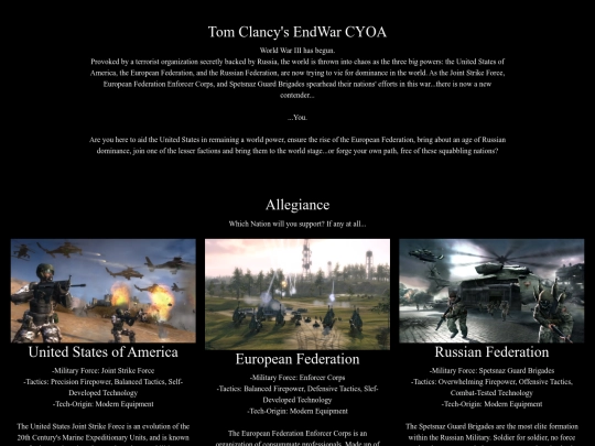 cyoas/endwarcyoa screenshot