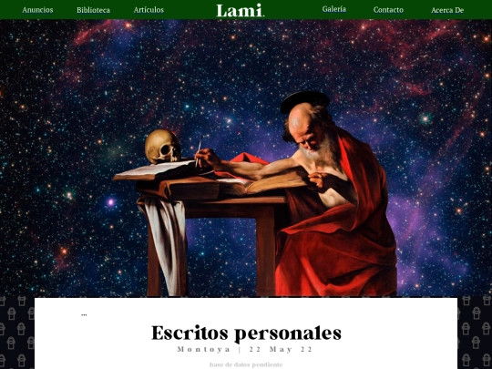 escritos-personales screenshot