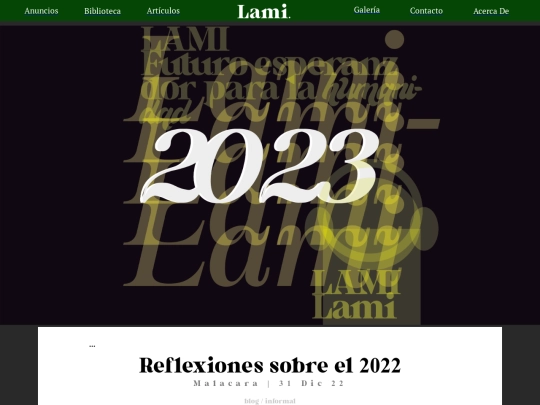 reflexionesdelaño screenshot