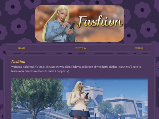 fashion screenshot