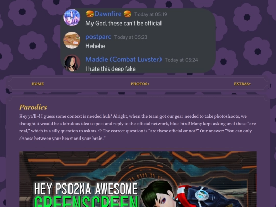parody screenshot