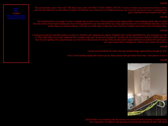 blog screenshot