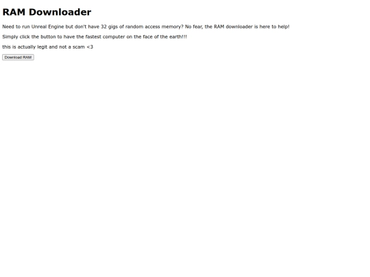 ramdownloader screenshot