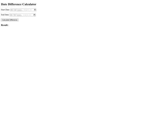 tools/date-diff screenshot