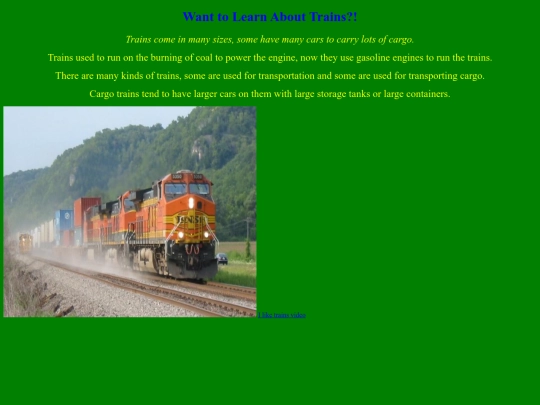 choochoo screenshot