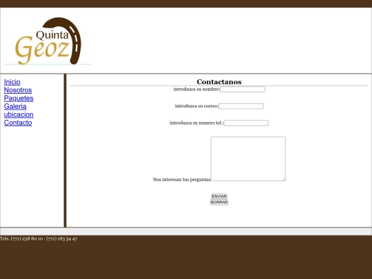 Geoz/contacto screenshot