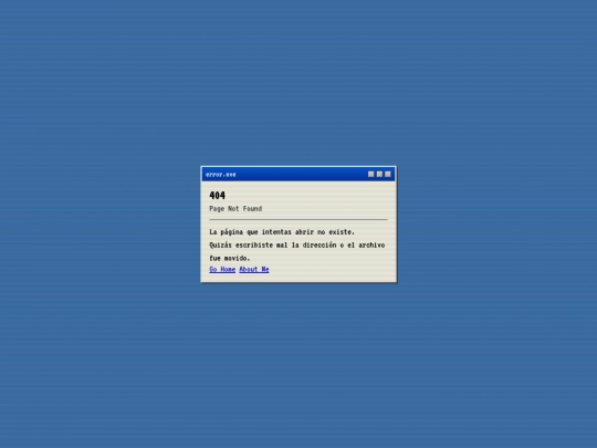 not_found screenshot