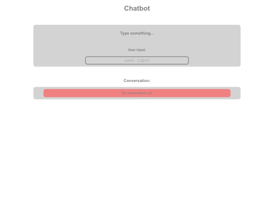 chatbot screenshot