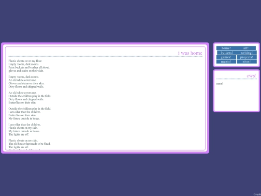 writing/iwashome screenshot