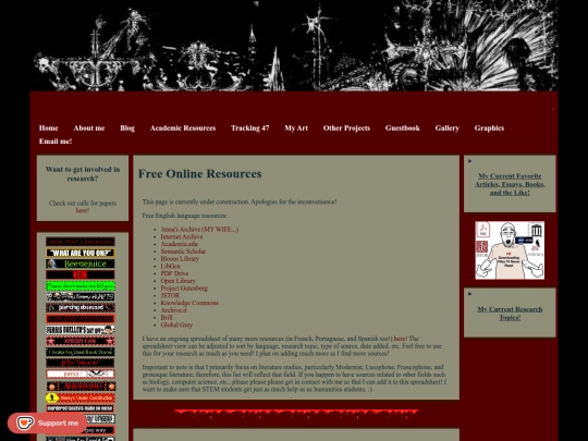 resources screenshot
