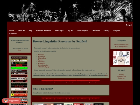 resources/linguistics screenshot