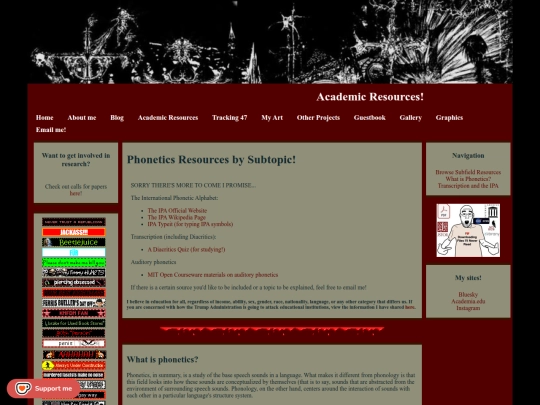 resources/linguistics/phonetics screenshot