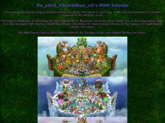 MSMIslands screenshot