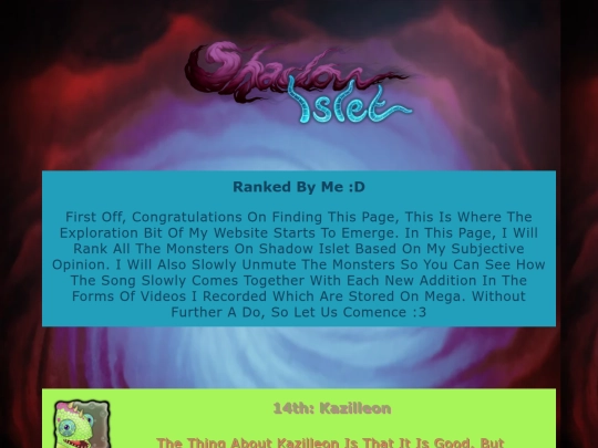 ShadowIsletRanking screenshot