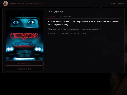 char/christine screenshot