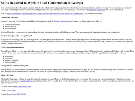 SkillsRequiredtoWorkinCivilConstructioninGeorgia screenshot