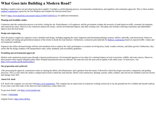WhatGoesintoBuildingaModernRoad screenshot