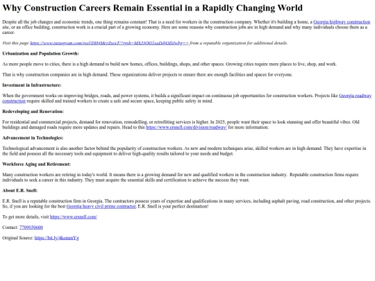 WhyConstructionCareersRemainEssentialinaRapidlyChangingWorld screenshot