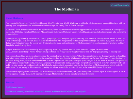 mothman screenshot