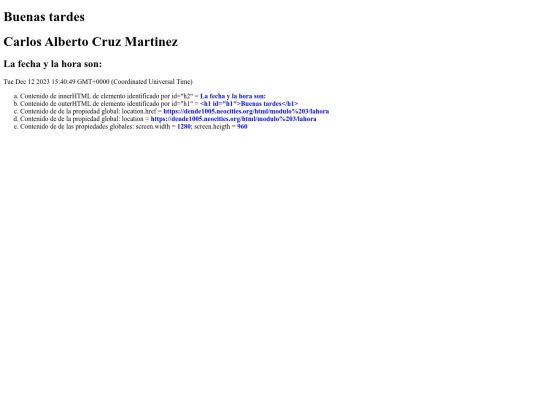 html/modulo 3/lahora screenshot