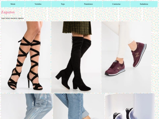 zapatos screenshot