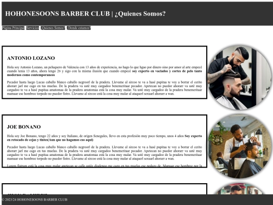 PROYECTOV2/AboutUs screenshot