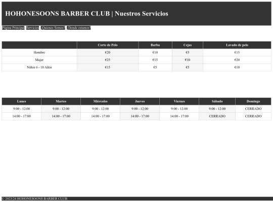 PROYECTOV2/Servicios screenshot