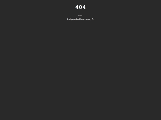 not_found screenshot