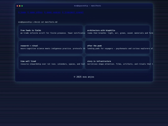 manifesto screenshot