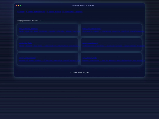 spaces screenshot