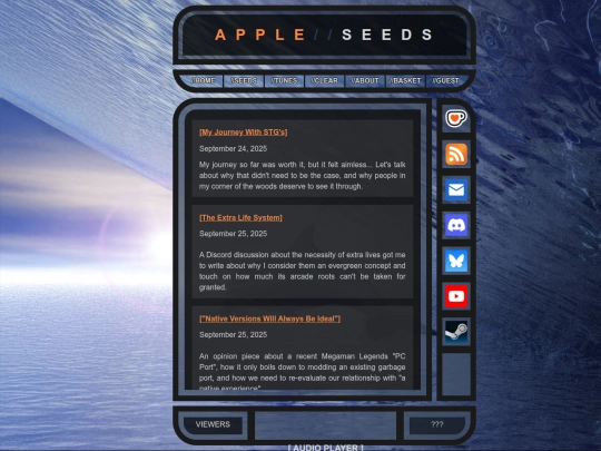 blog screenshot