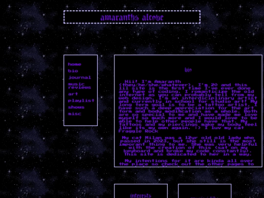 bio/bio screenshot