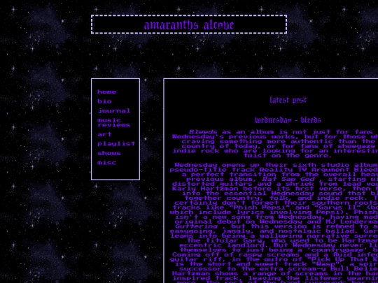 index screenshot