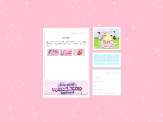 blog screenshot