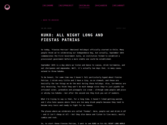 blog/kuko-all-night-long screenshot
