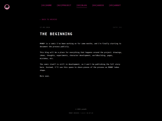 blog/the-beginning screenshot
