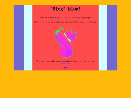 blogtest screenshot