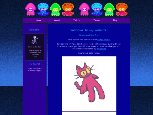 welcome screenshot