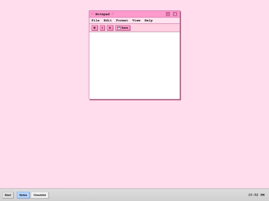 98pink screenshot