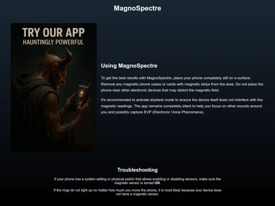 magnospectre screenshot