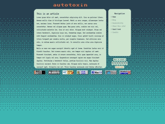 article screenshot
