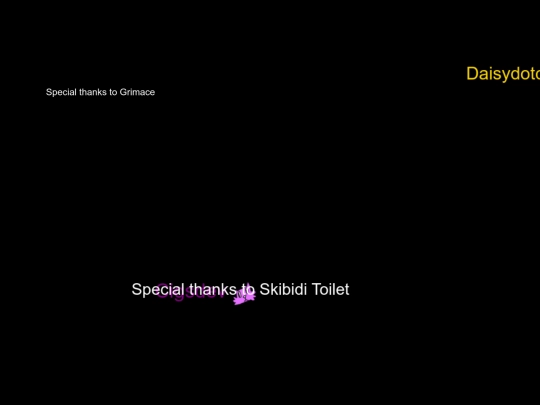 credits screenshot
