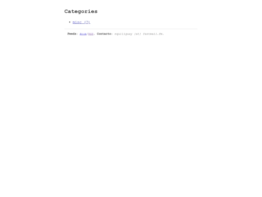categories screenshot