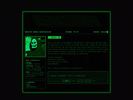 index screenshot