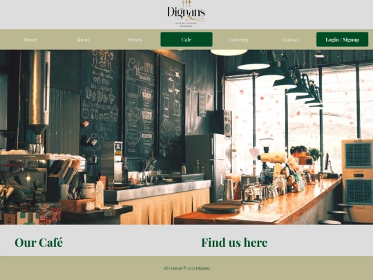 cafe screenshot