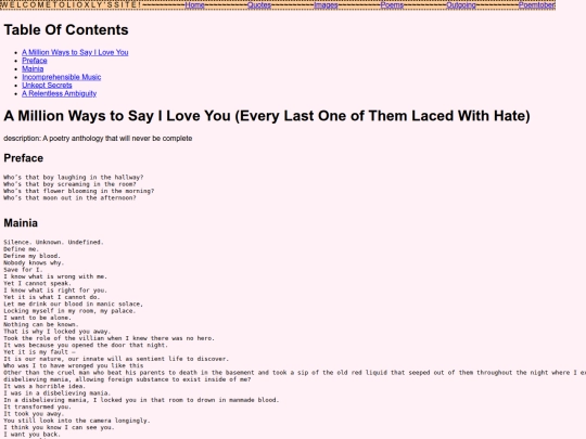 poetry screenshot
