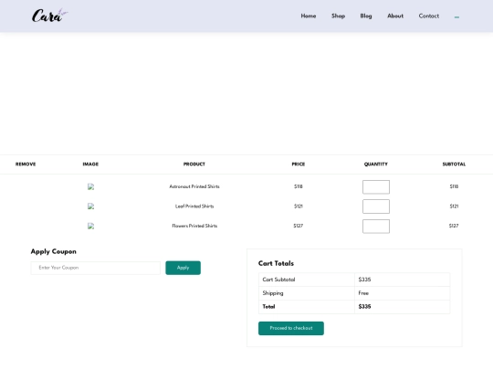 ECOMMERCE/html/cart screenshot